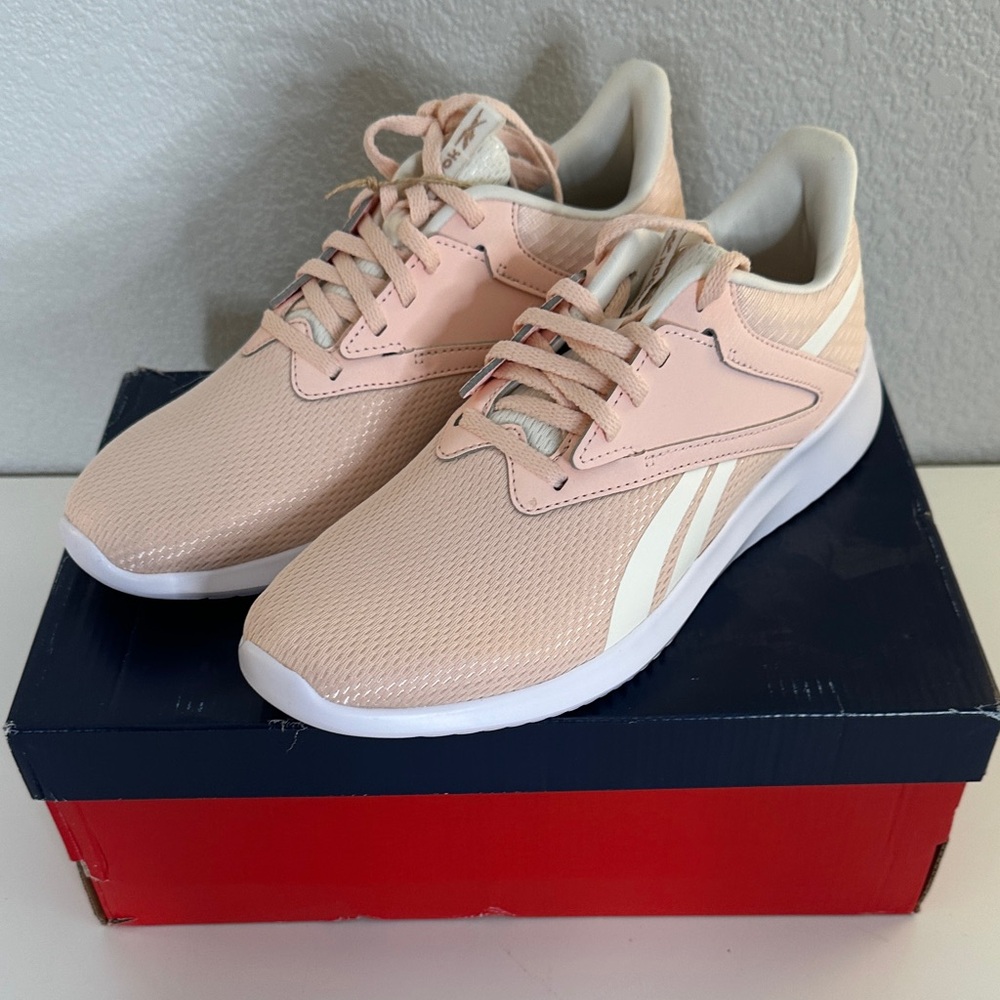 Reebok Women’s Fluxlite Training Shoe Light Pink Chalk/Chalk Size 9 New in Box!